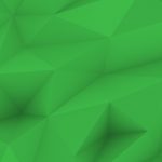 green geometric background